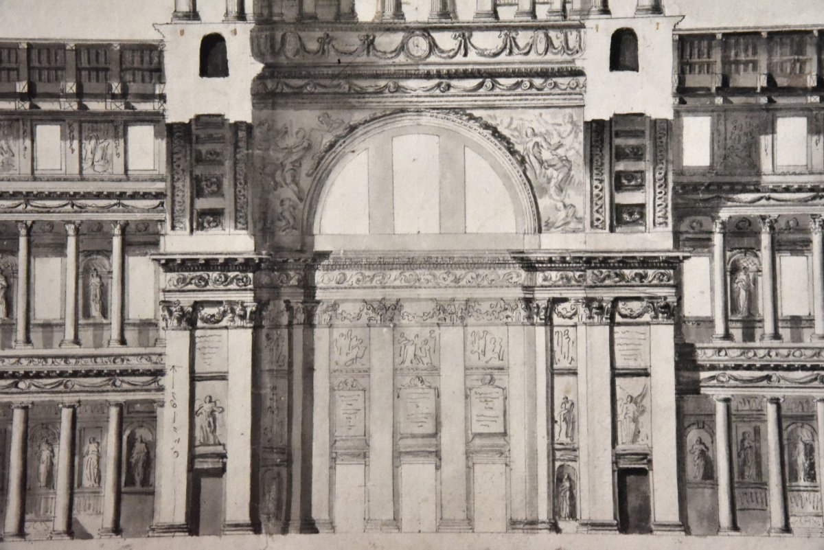 Grand projet de basilique vers 1750-1770-photo-3