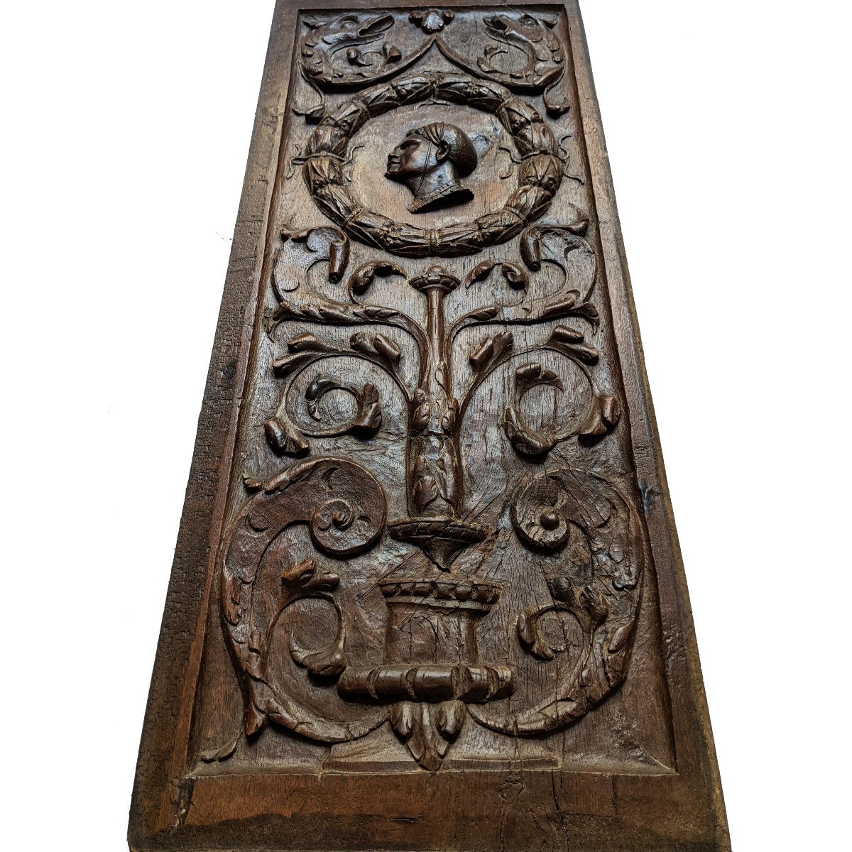 Paire de panneaux sculptés de la Renaissance française-photo-4