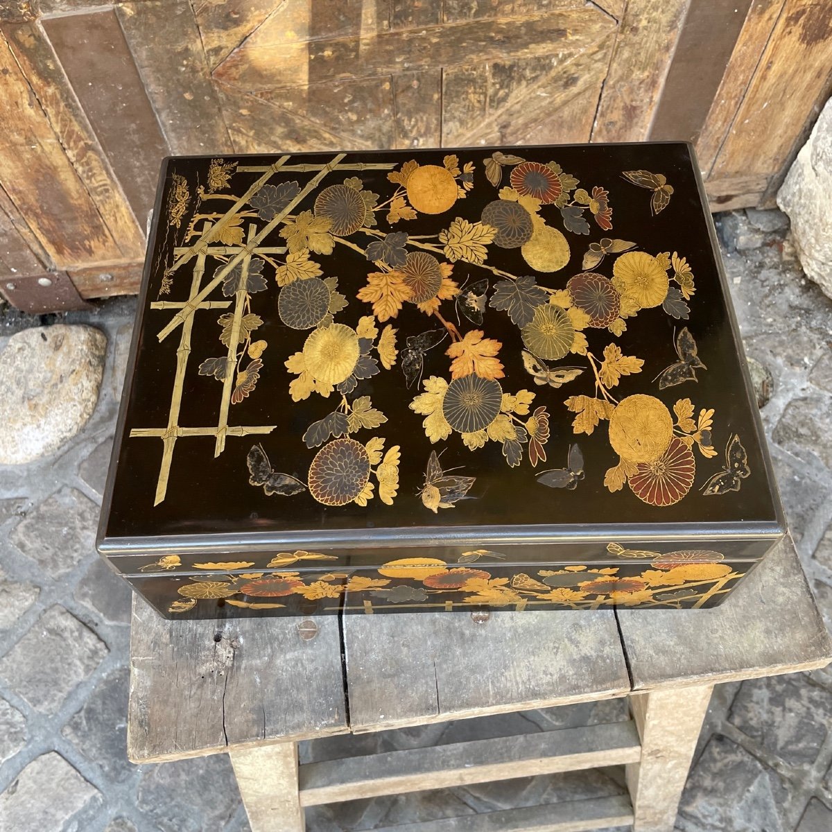 Japanese Lacquer Box-photo-3