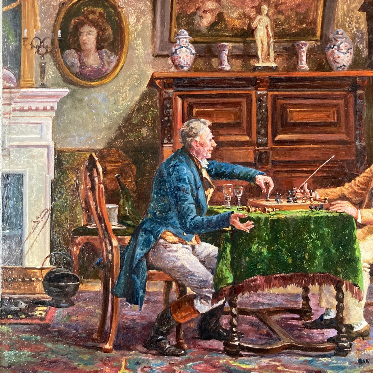 La Partie d'échecs-photo-2