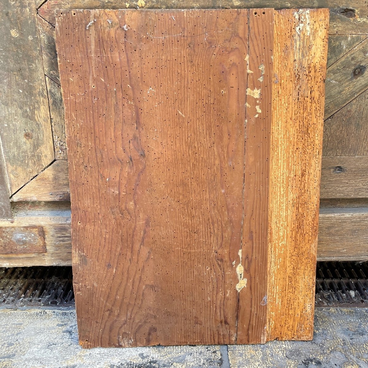 17th Century Golden Wood Panel (n°1)-photo-2