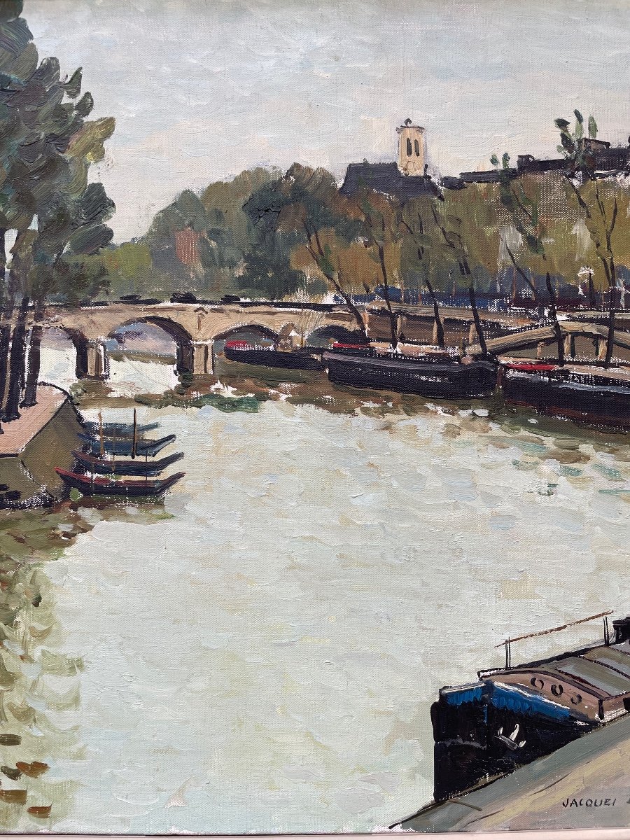 Huile Sur Toile Bouyssou-photo-4