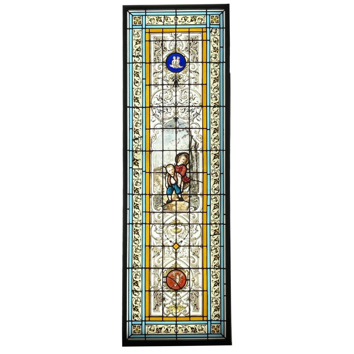 Vitrail Vitraux Aux Enfants  (224 X 71 Cm)