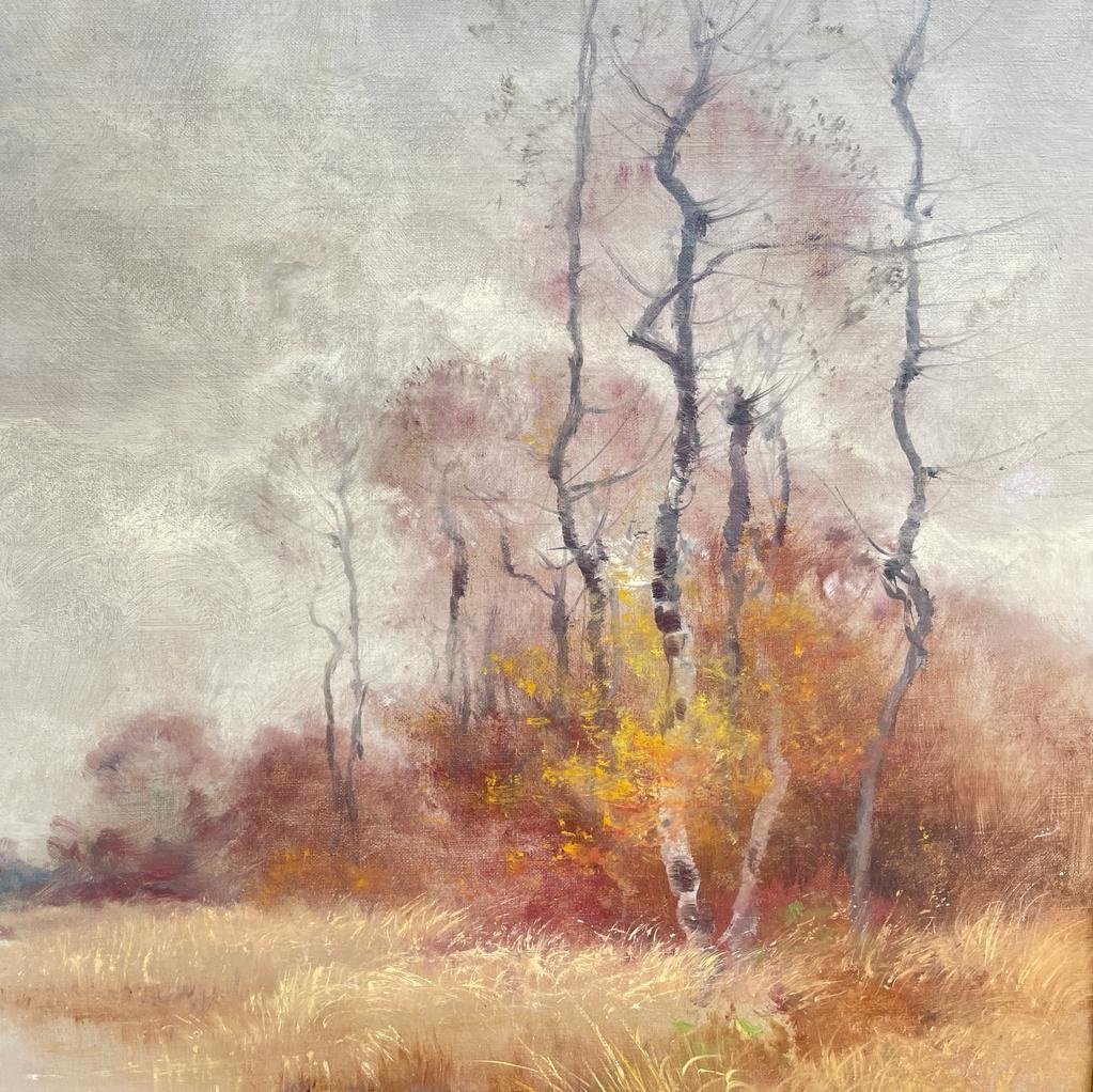 Huile Sur Toile Au Springer, Signée Emile Godchaux-photo-3