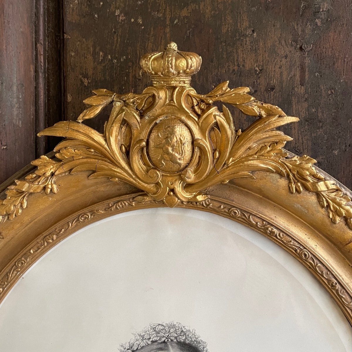 Pair Of King And Queen Of Belgium Frames-photo-2