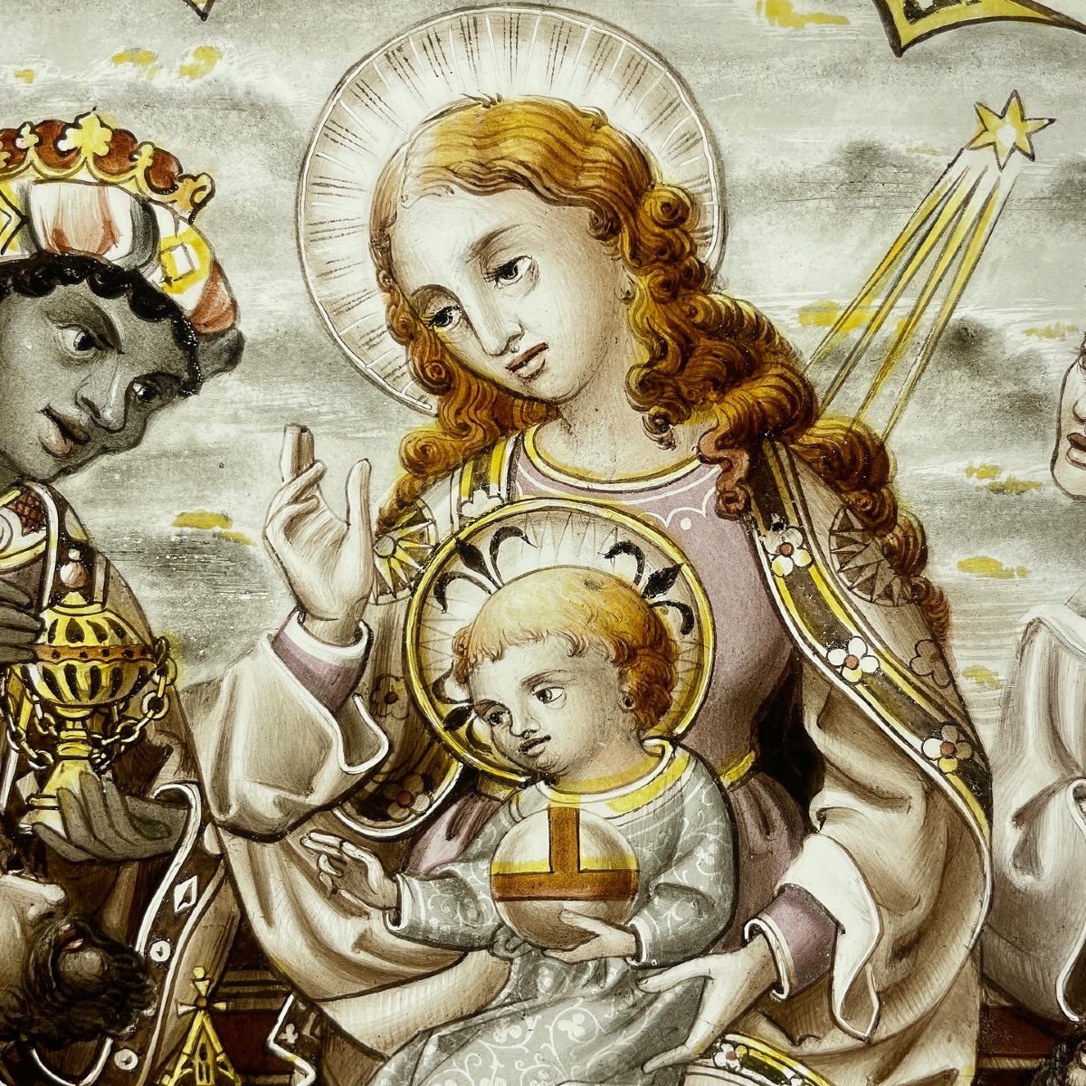 Stained Glass Stained Glass The Holy Family-photo-3