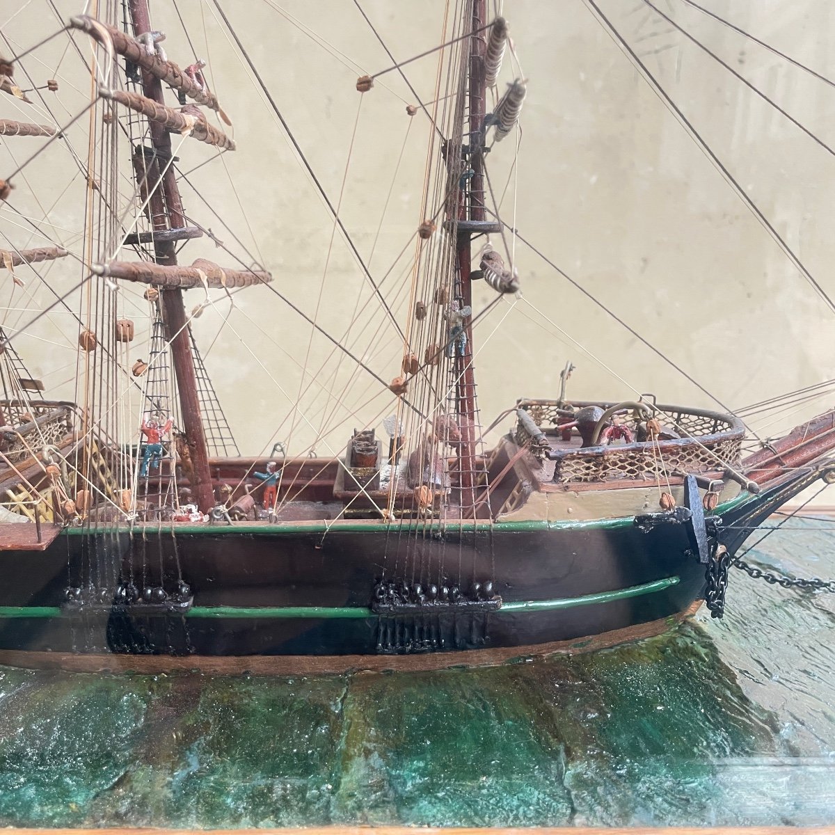 Maquette De Bateau Baleinière Le Nicolas II-photo-4