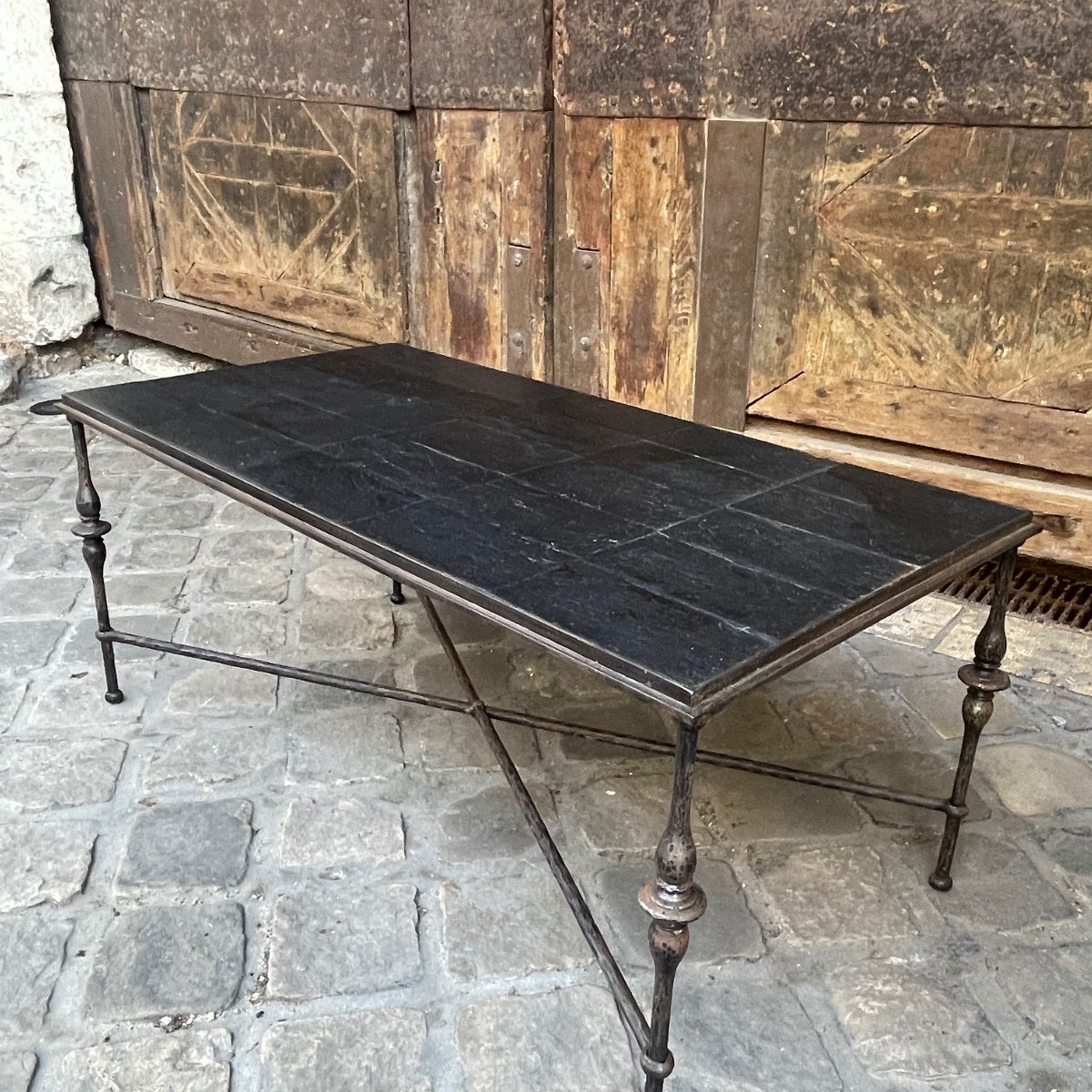 Slate Coffee Table By F. Pouenat-photo-4