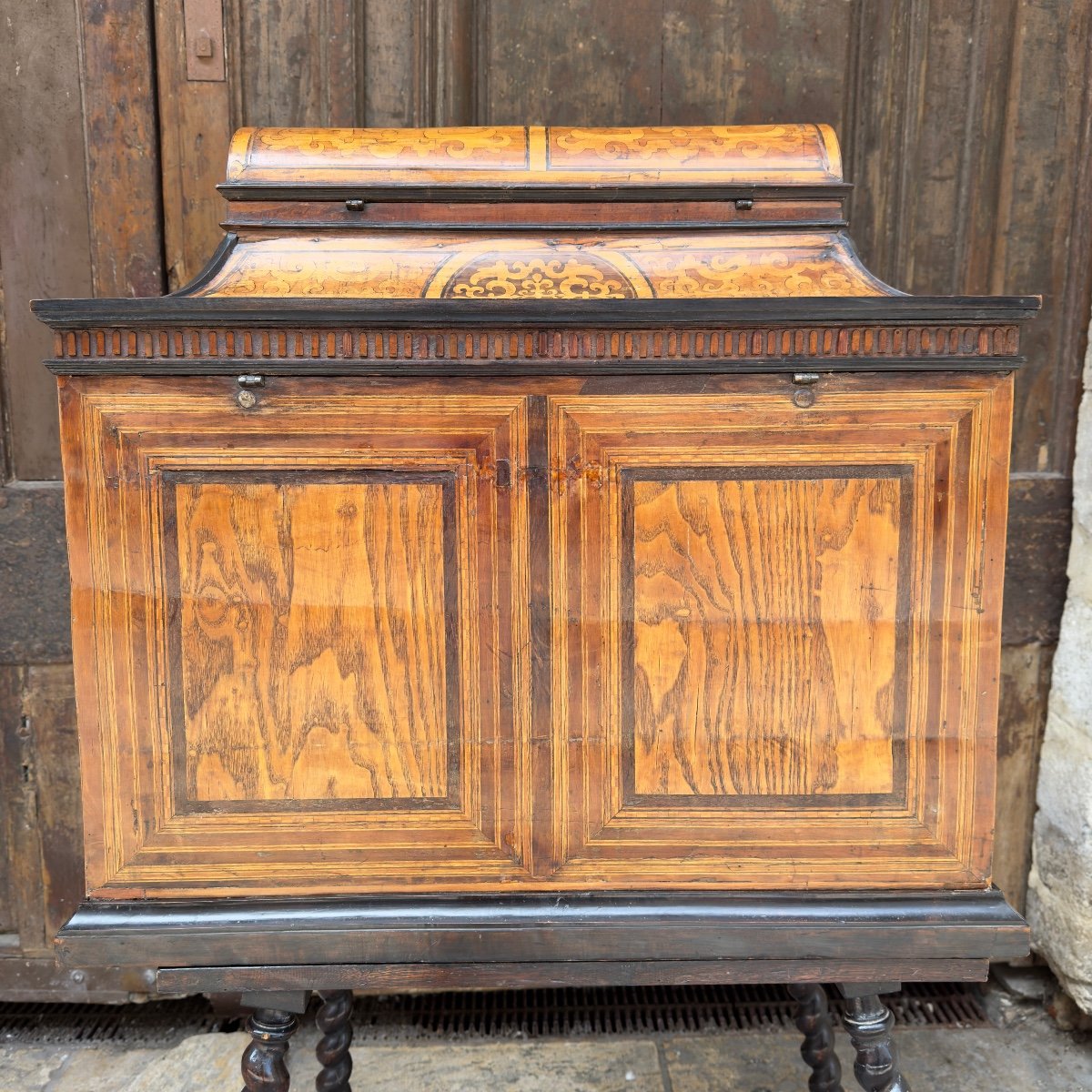 Cabinet Augsbourg XVIIe-photo-8
