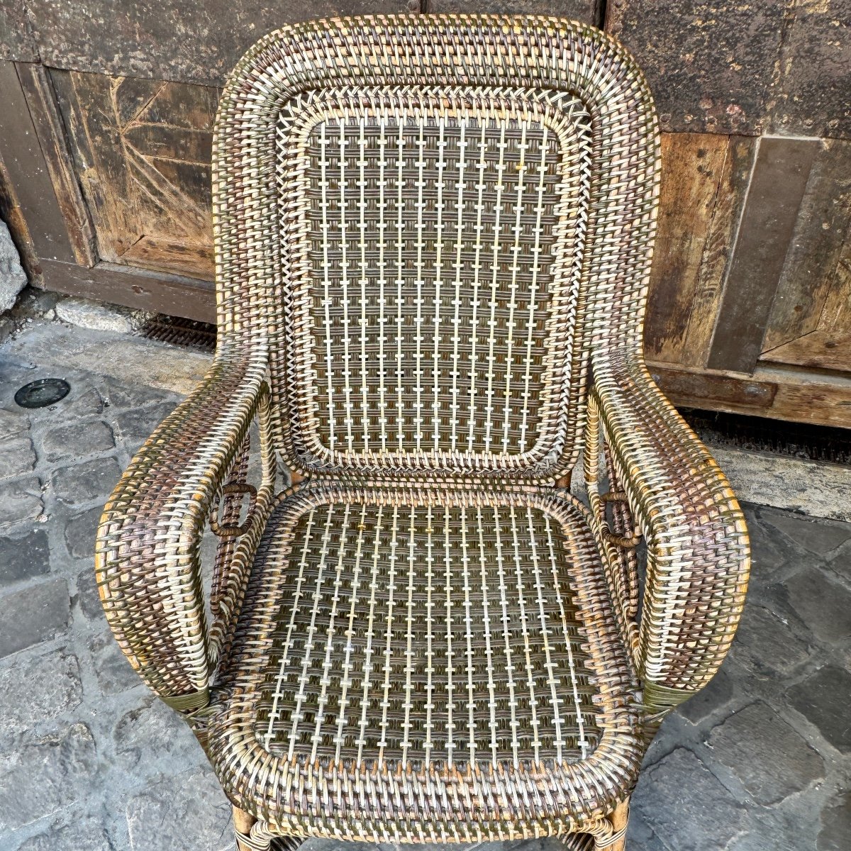 Paire De Fauteuils Perret Et Vibert-photo-3
