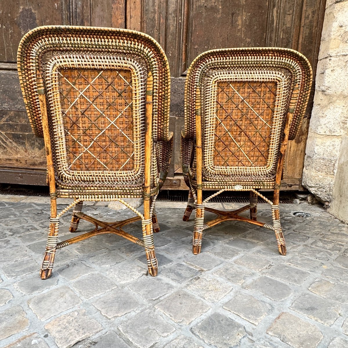 Paire De Fauteuils Perret Et Vibert-photo-4