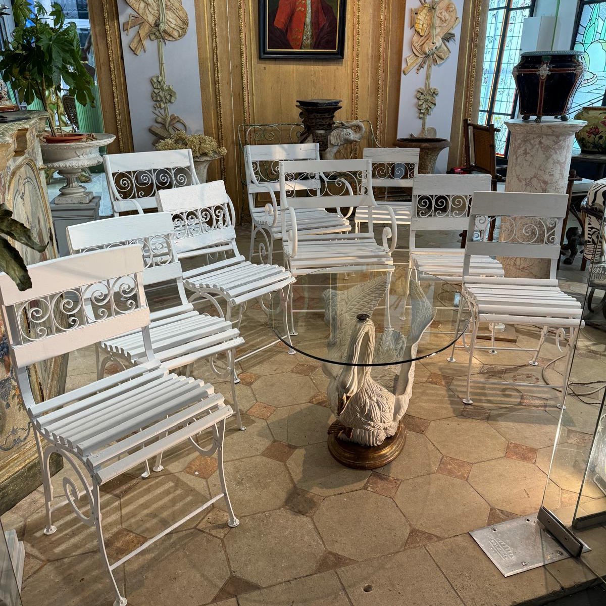 Salon De Jardin Milieu 19ème