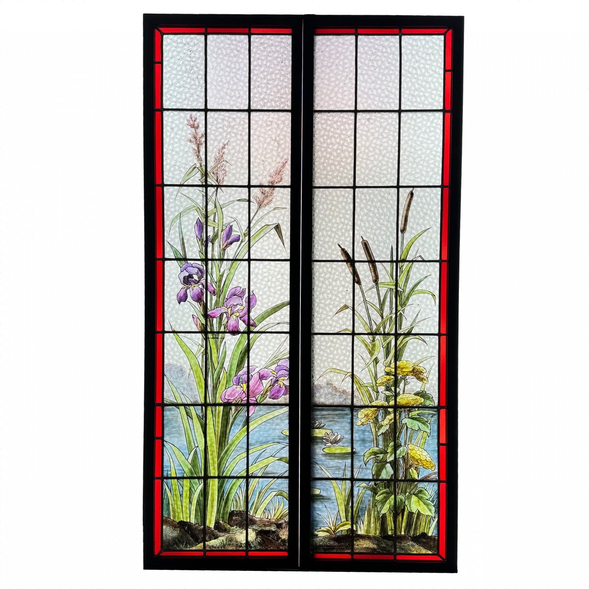 Stained Glass Window Champigneulle (156 X 89 Cm)