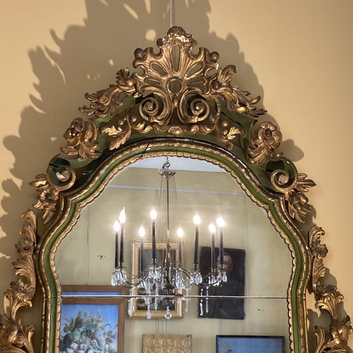 19th Century Italian Mirror-photo-2
