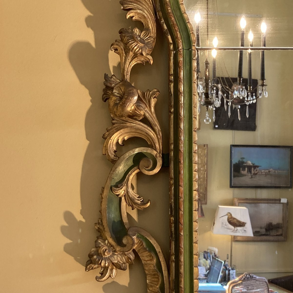 19th Century Italian Mirror-photo-3