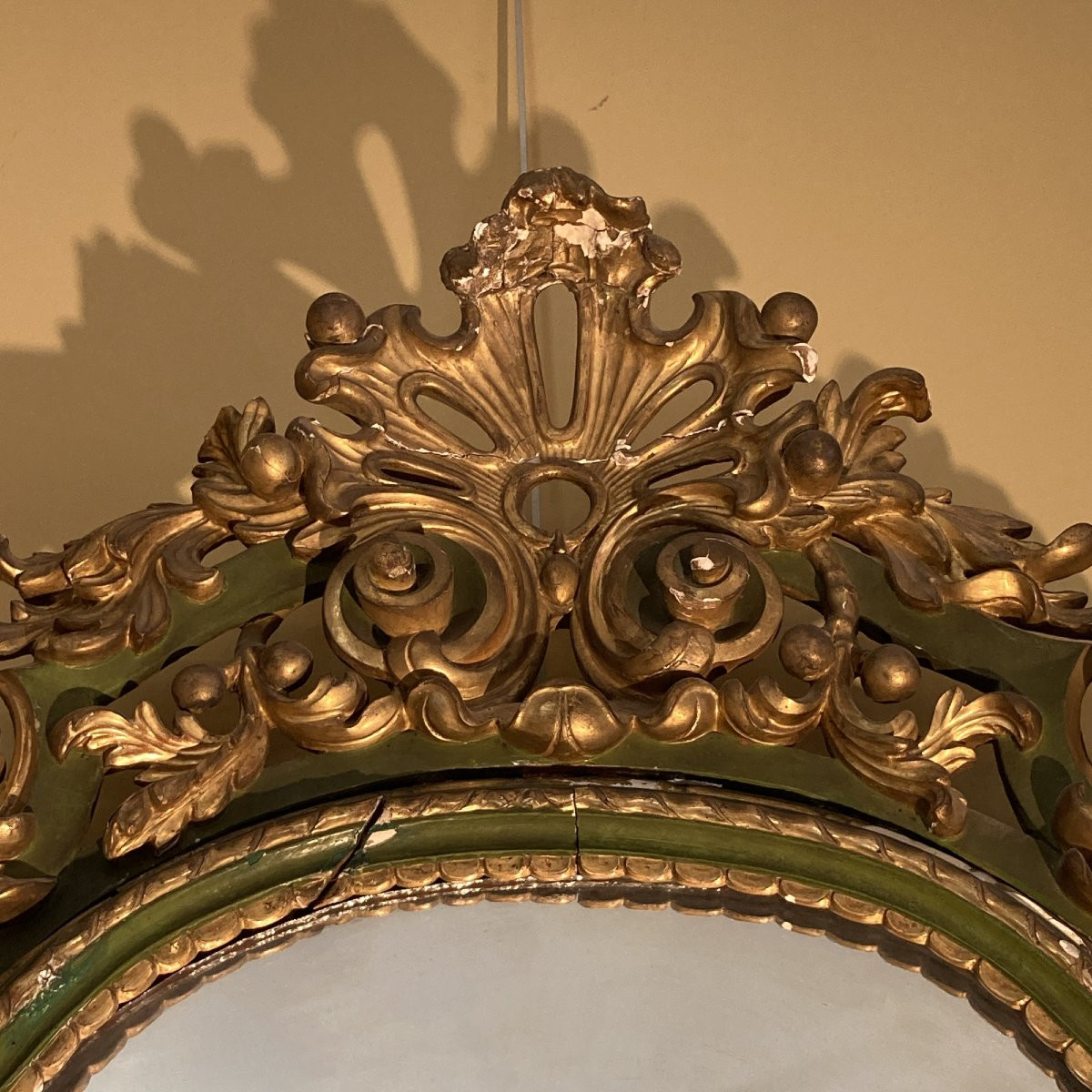 19th Century Italian Mirror-photo-3