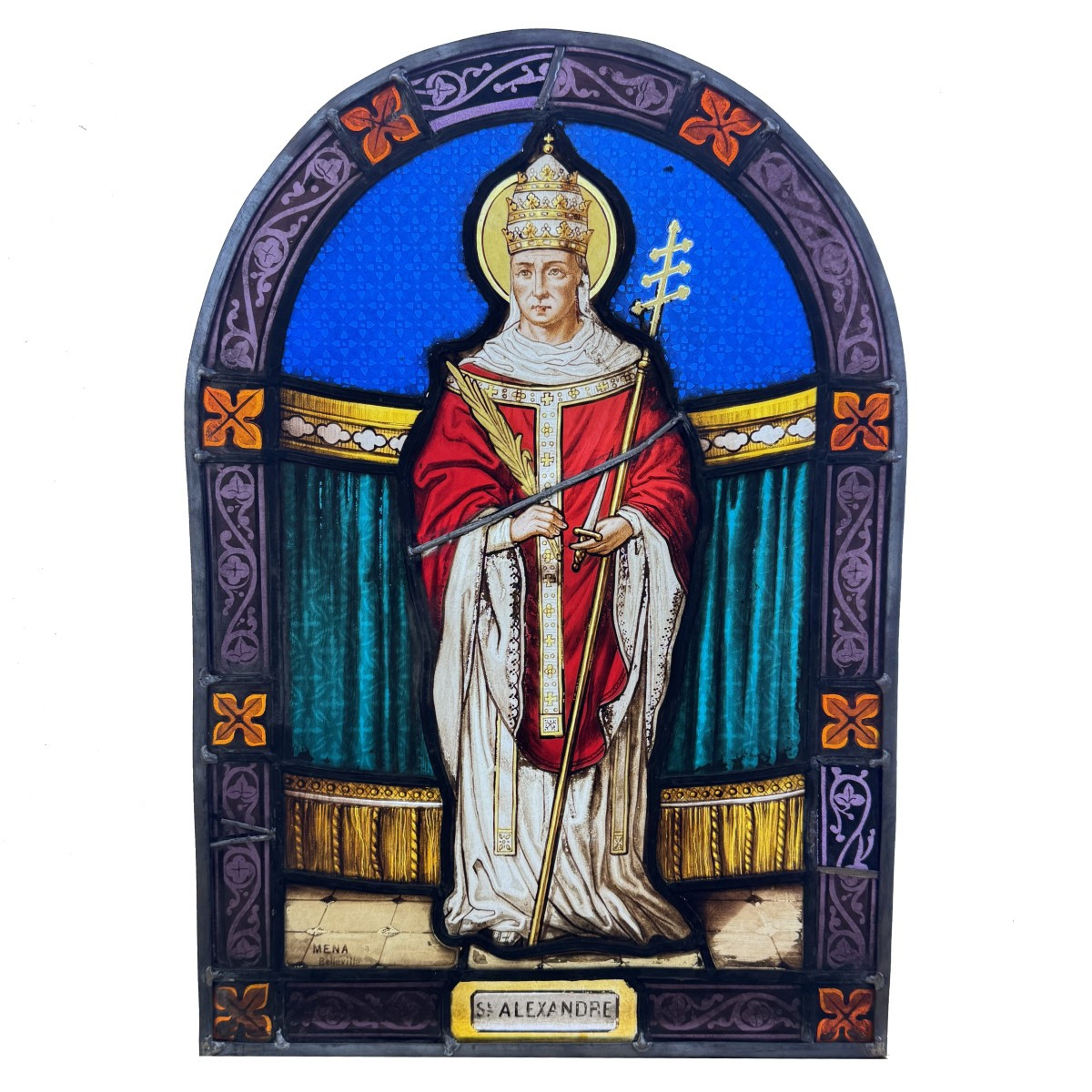 Vitrail Vitraux Saint Alexandre 