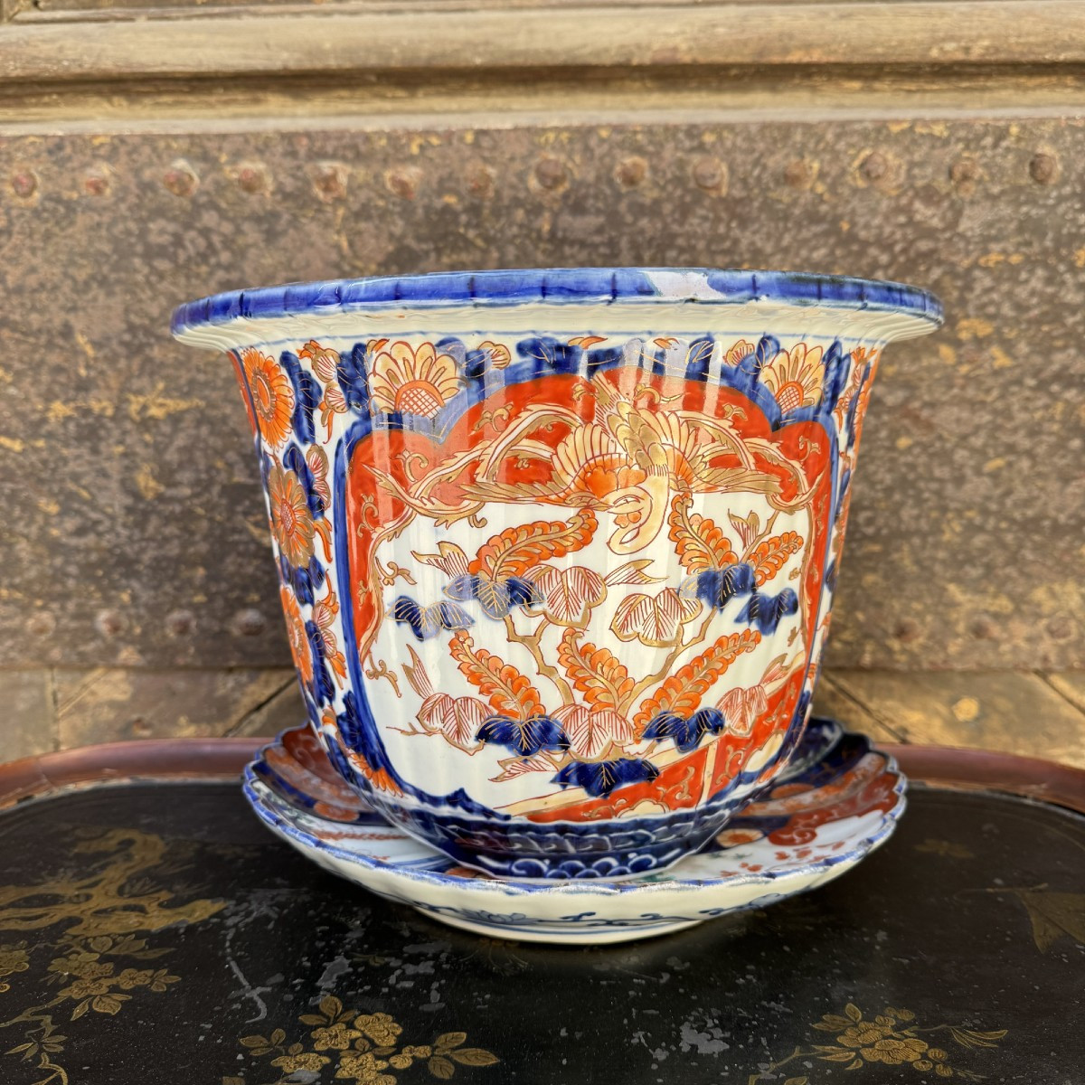 Imari Flowerpot