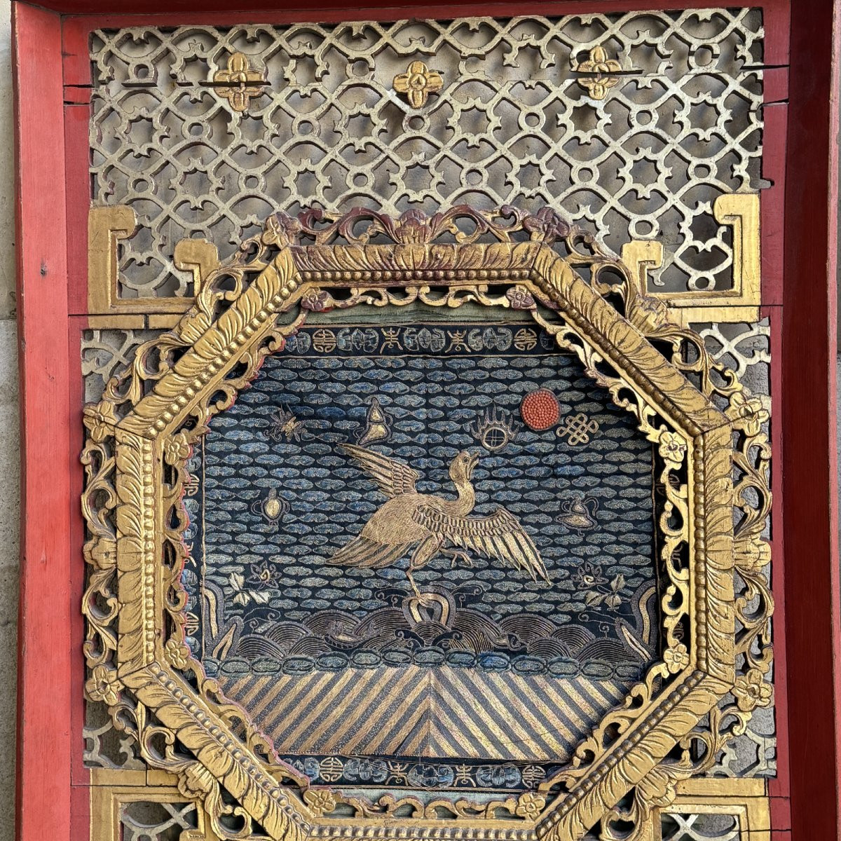 Panneaux chinois XIXe-photo-4