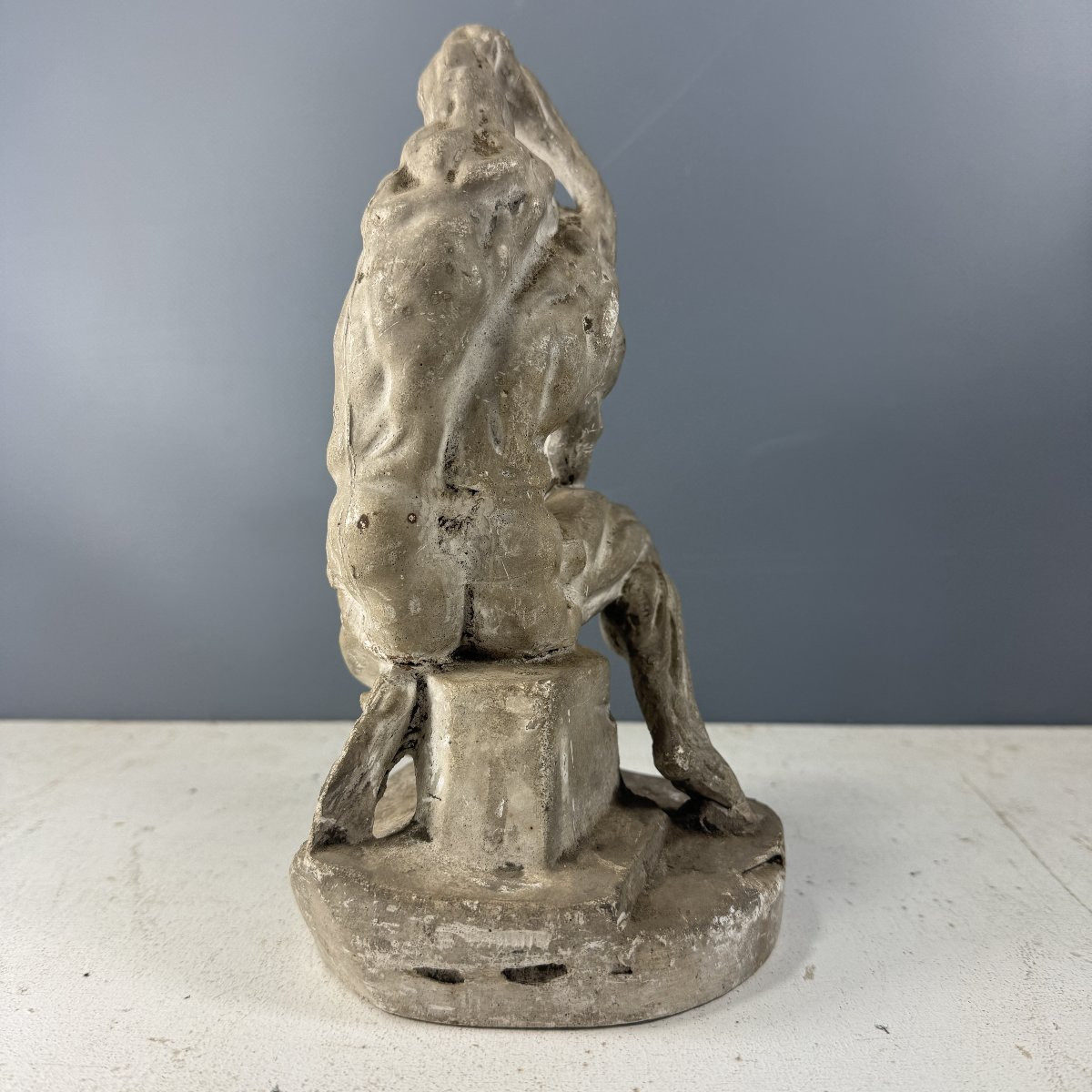 Flayed Figure In Plaster From Michelangelo's Studio, A Model By The Artist.-photo-4