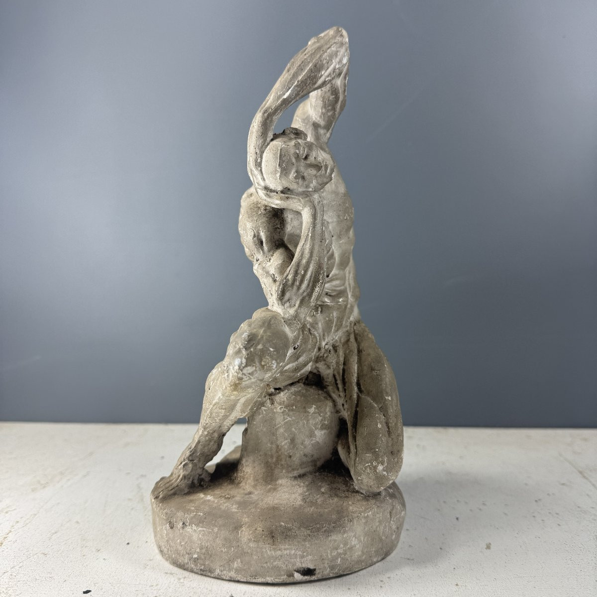 Flayed Figure In Plaster From Michelangelo's Studio, A Model By The Artist.-photo-3