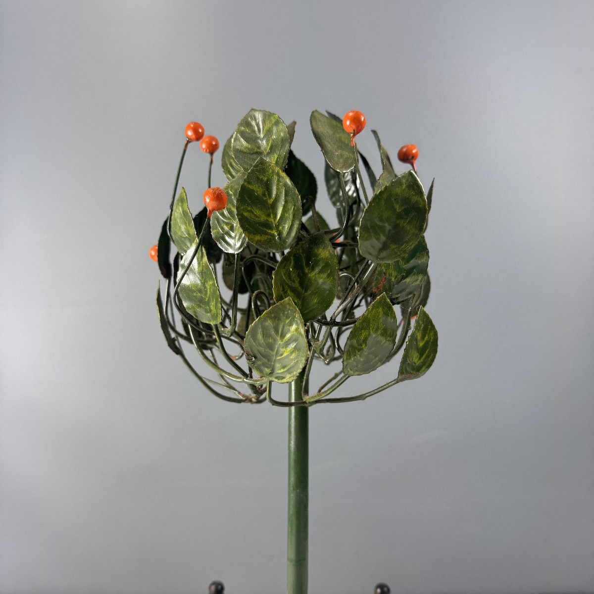 Orange Tree In Painted Sheet Metal-photo-2