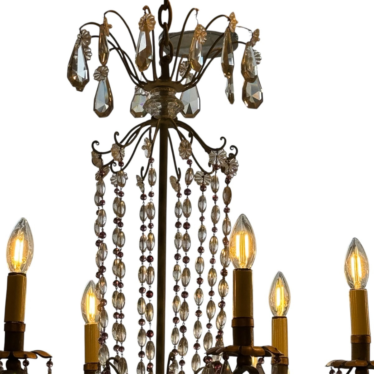 6-arm Chandelier, Height Between 85cm And 120cm-photo-3