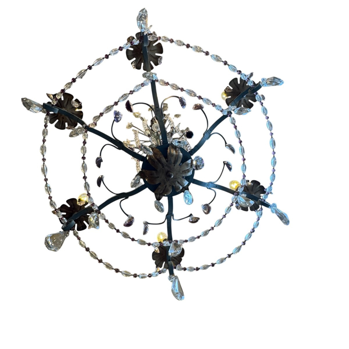 6-arm Chandelier, Height Between 85cm And 120cm-photo-1