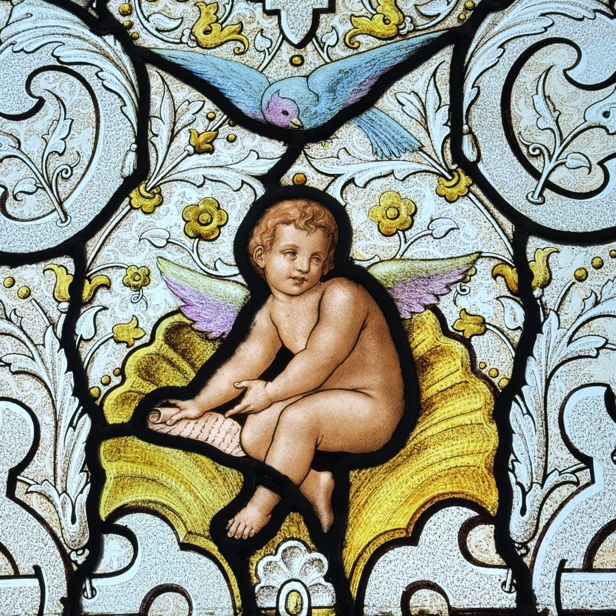 Vitraux aux coupes d’abondance  (H250cm L216cm)-photo-4