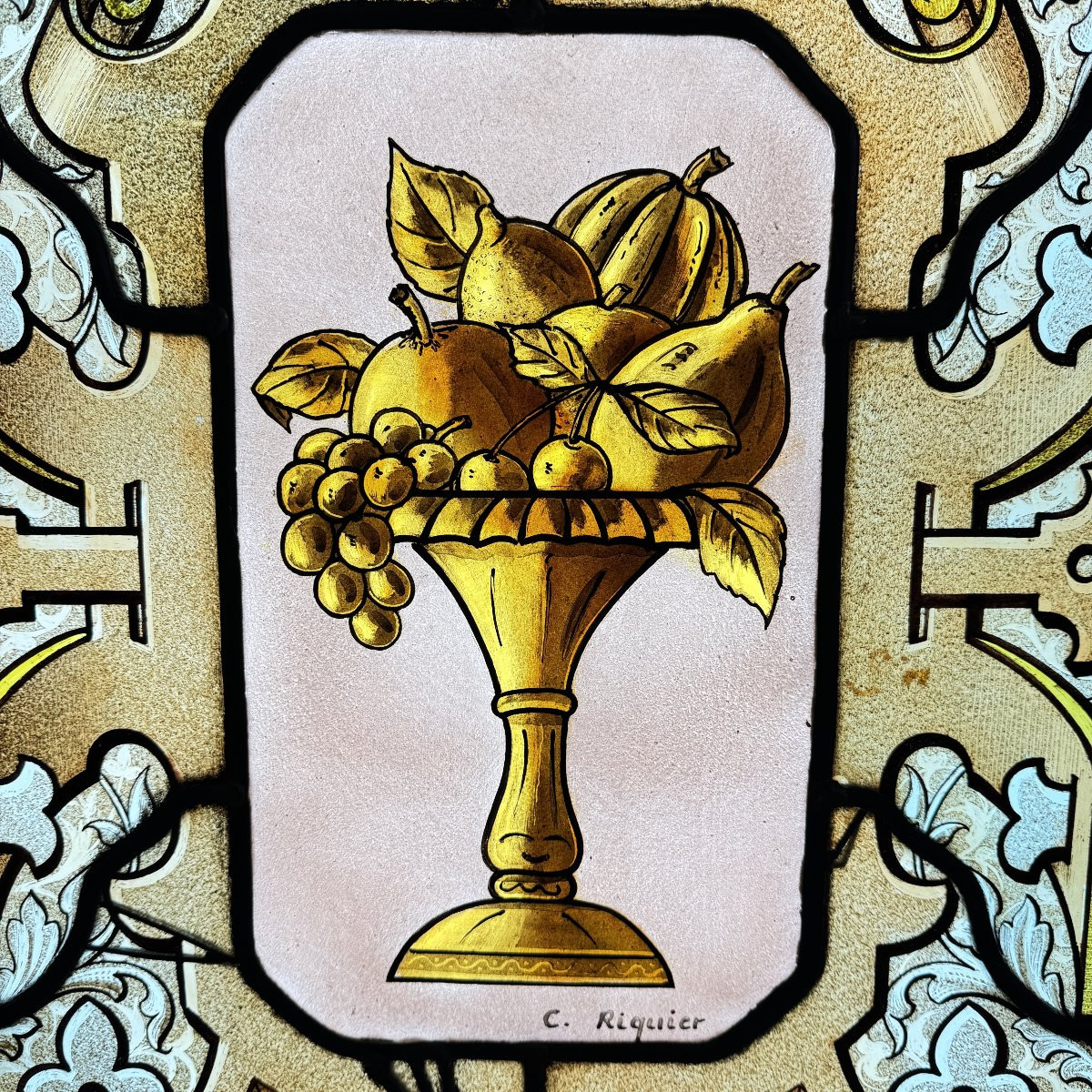 Vitraux aux coupes d’abondance  (H250cm L216cm)-photo-2