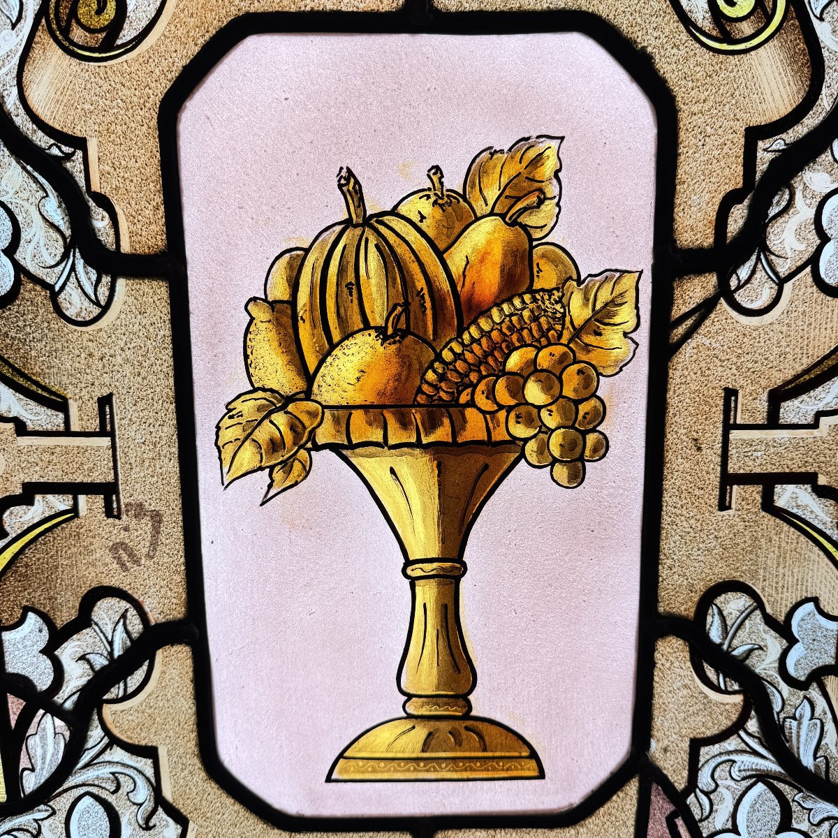 Vitraux aux coupes d’abondance  (H250cm L216cm)-photo-4