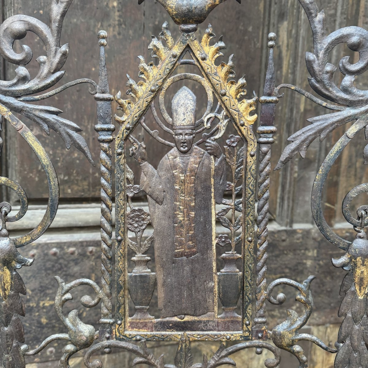 Wrought Iron Oratory Gate-photo-3