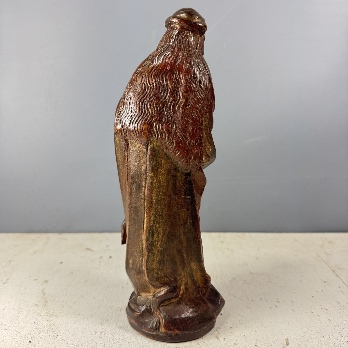 Vierge à l'enfant XVIIIe-photo-2