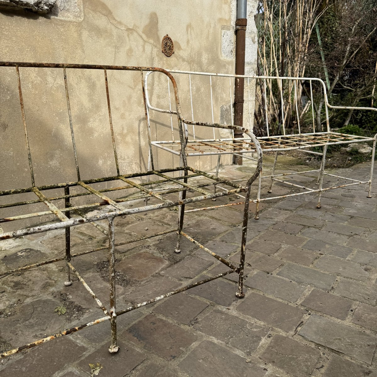 Pair Of Benches 1900-photo-3