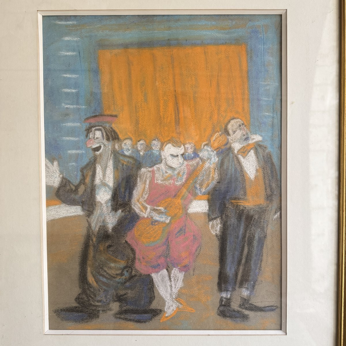 Pastel aux 3 clowns -photo-1