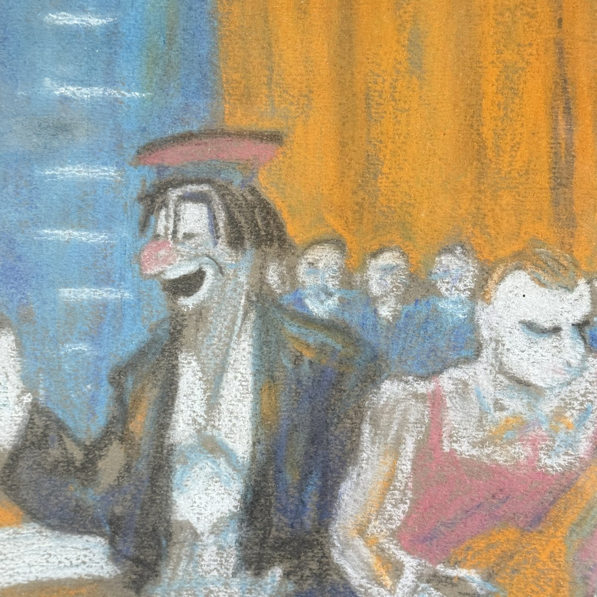 Pastel aux 3 clowns -photo-2