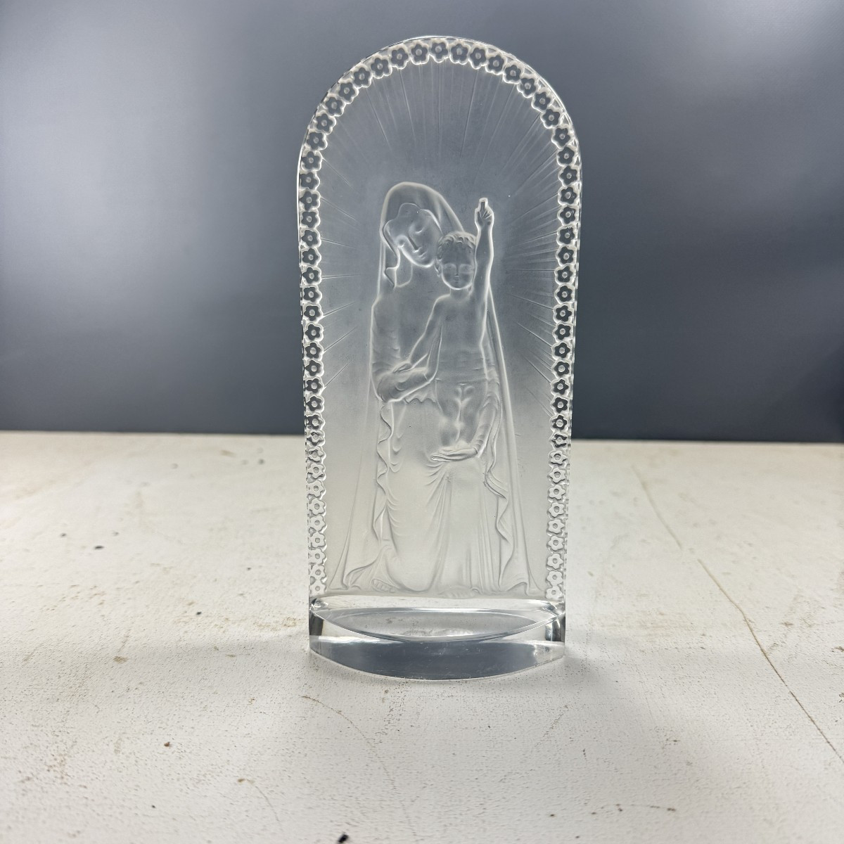 Virgin And Child By Lalique-photo-2