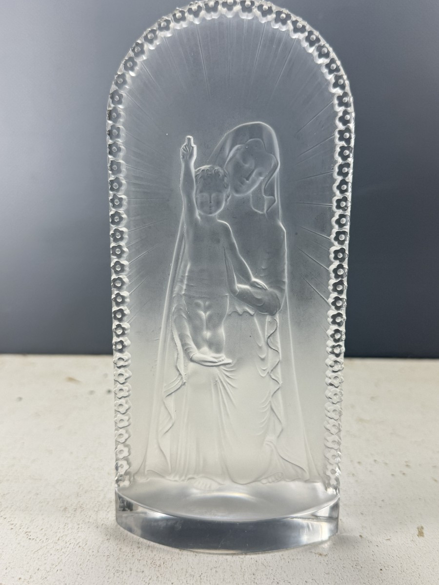 Virgin And Child By Lalique