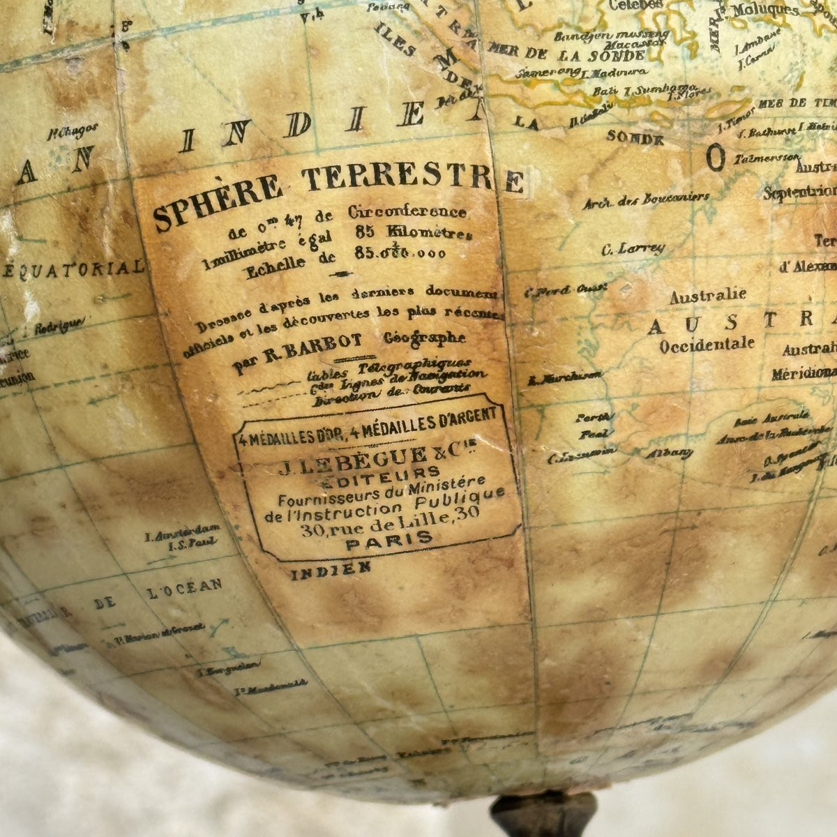 Globe Terrestre By Editions Lebegue-photo-3