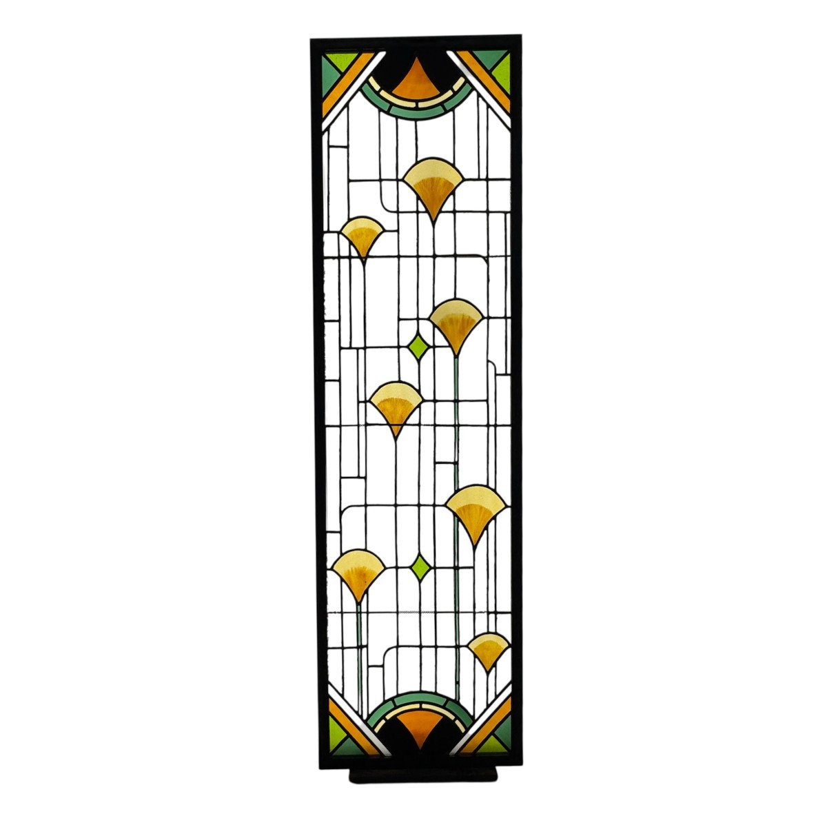 Stained Glass Art Deco Windows (h190 X L54 Cm)