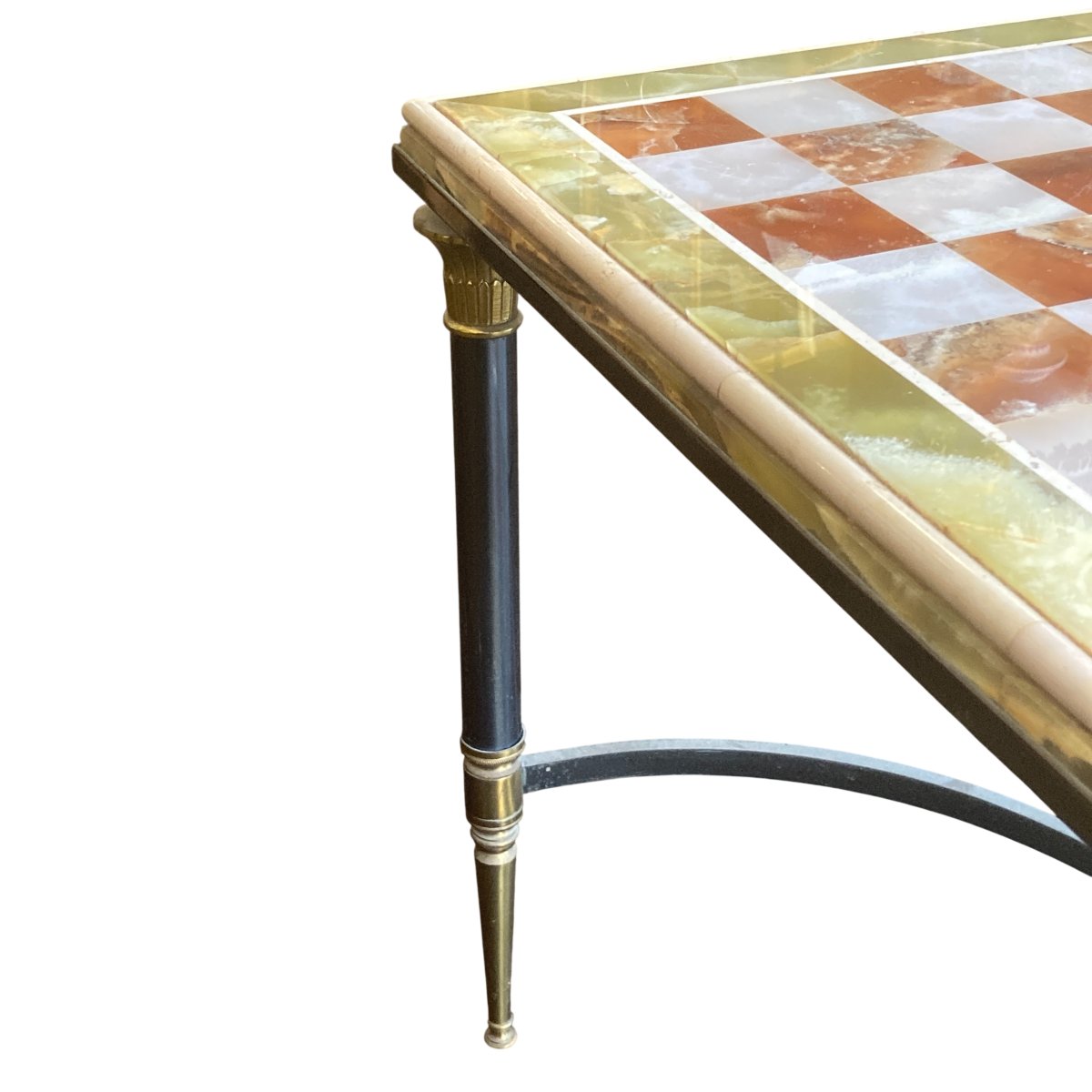 Table basse échiquier Maison Charles-photo-4