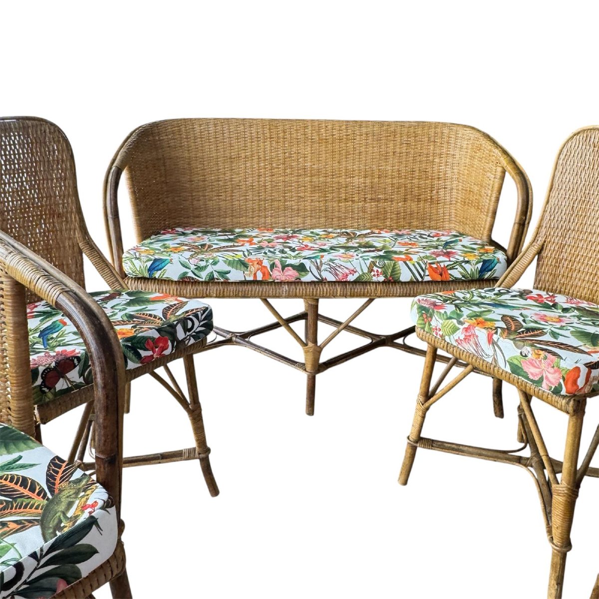 Salon de jardin en rotin-photo-3