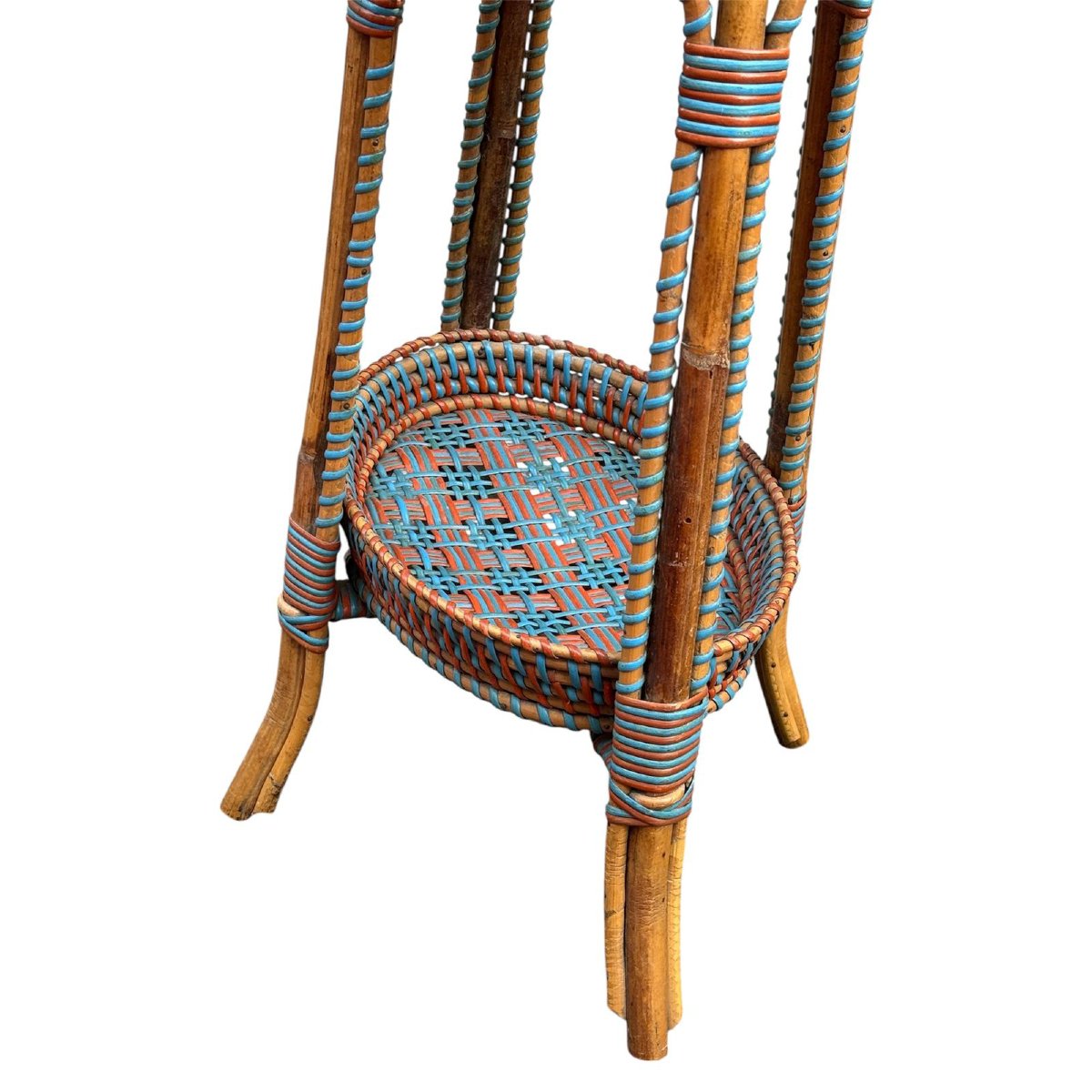 Desserte en rotin-photo-2