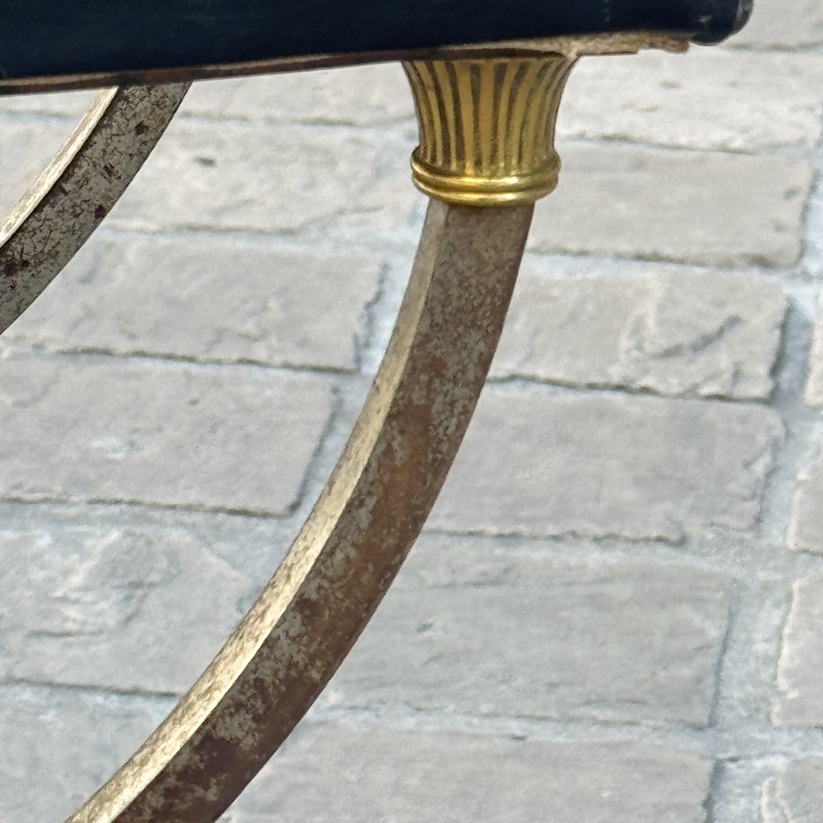 Curule Stool, Designed By Maison Jansen-photo-6