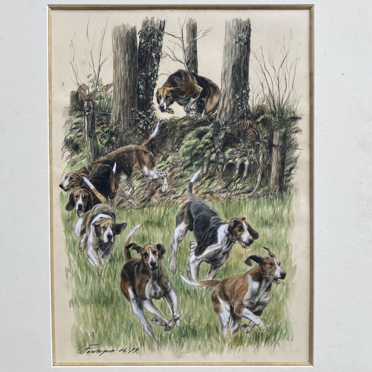Aquarelle de Catherine Farvacques