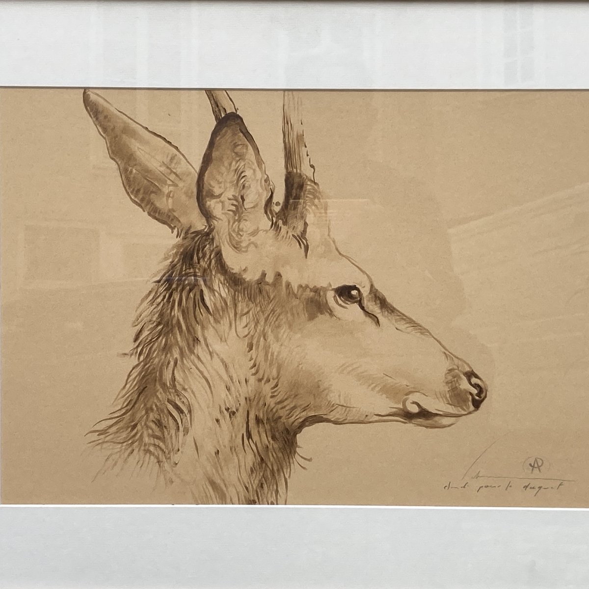 Lavis “le daguet” Blaise Prud’hon
