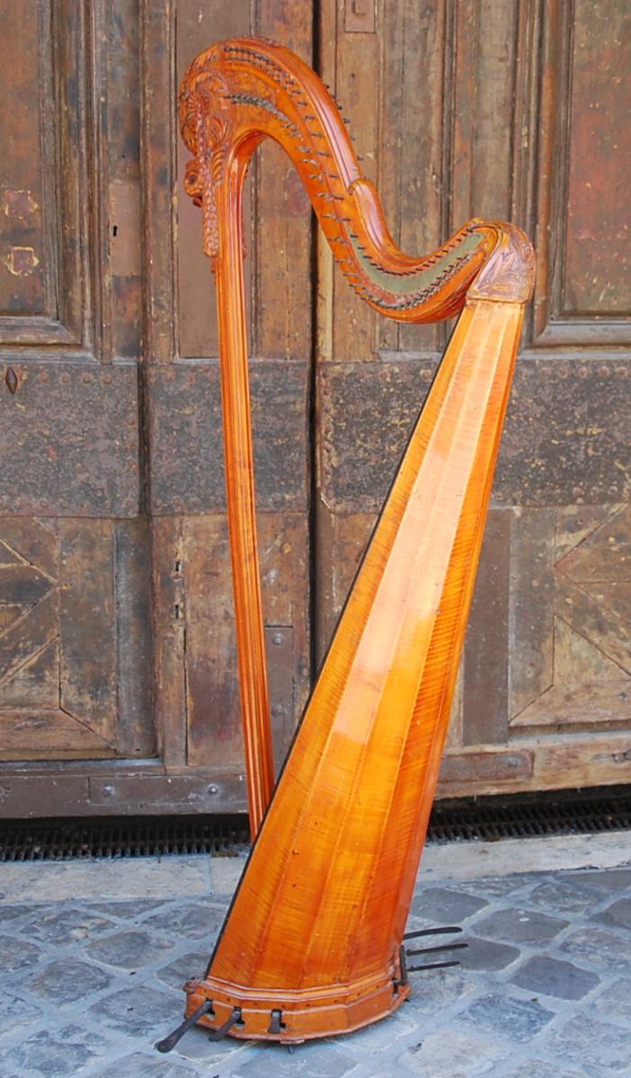 Harpe Signé H.Naderman -photo-3