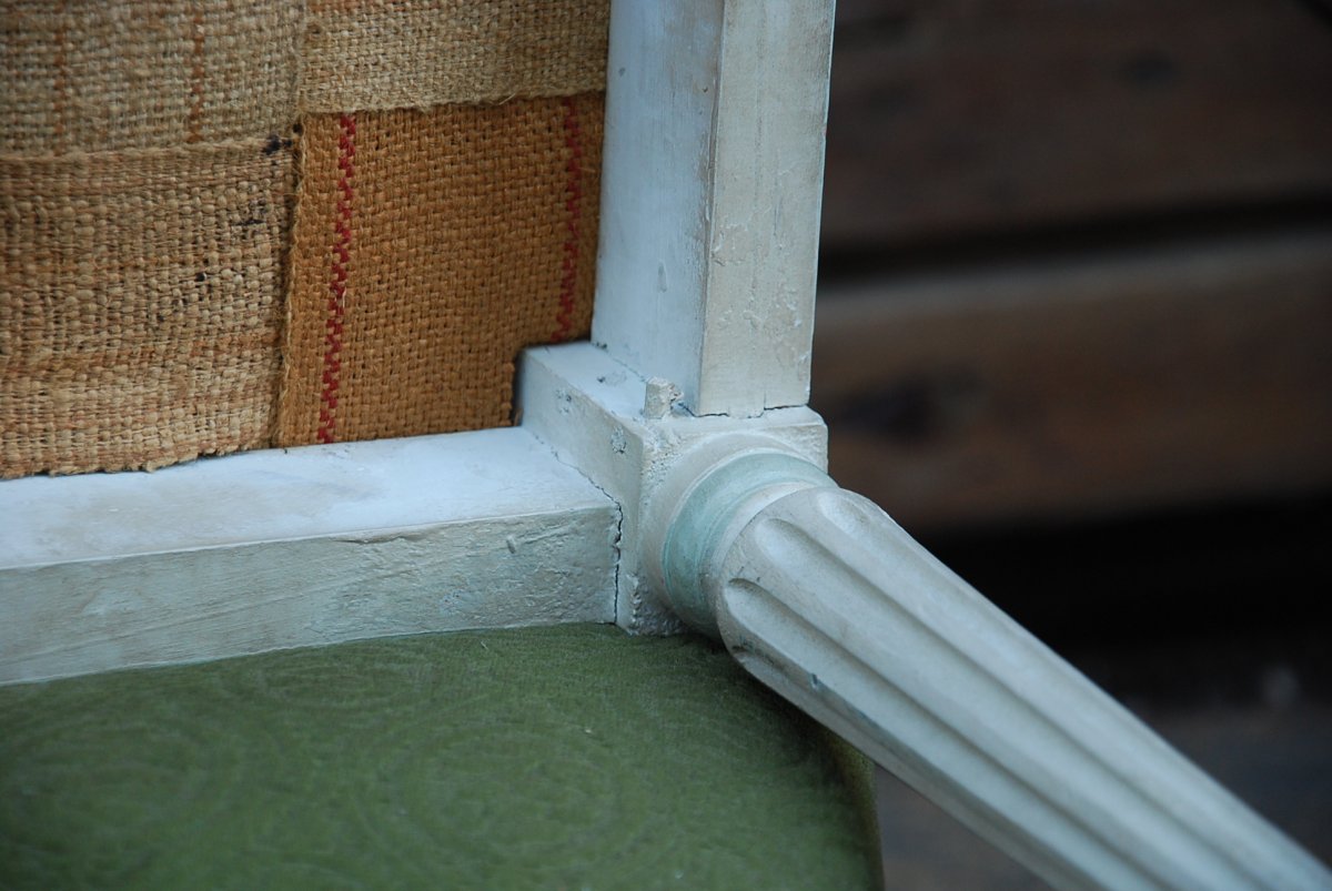 Pair Of Louis XVI Stools-photo-3