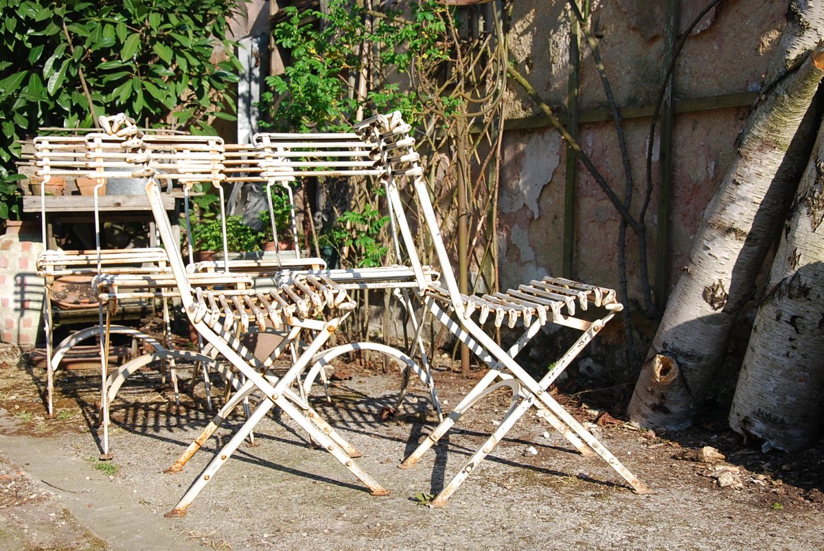 6 Chaises Pliante d'Arras-photo-3