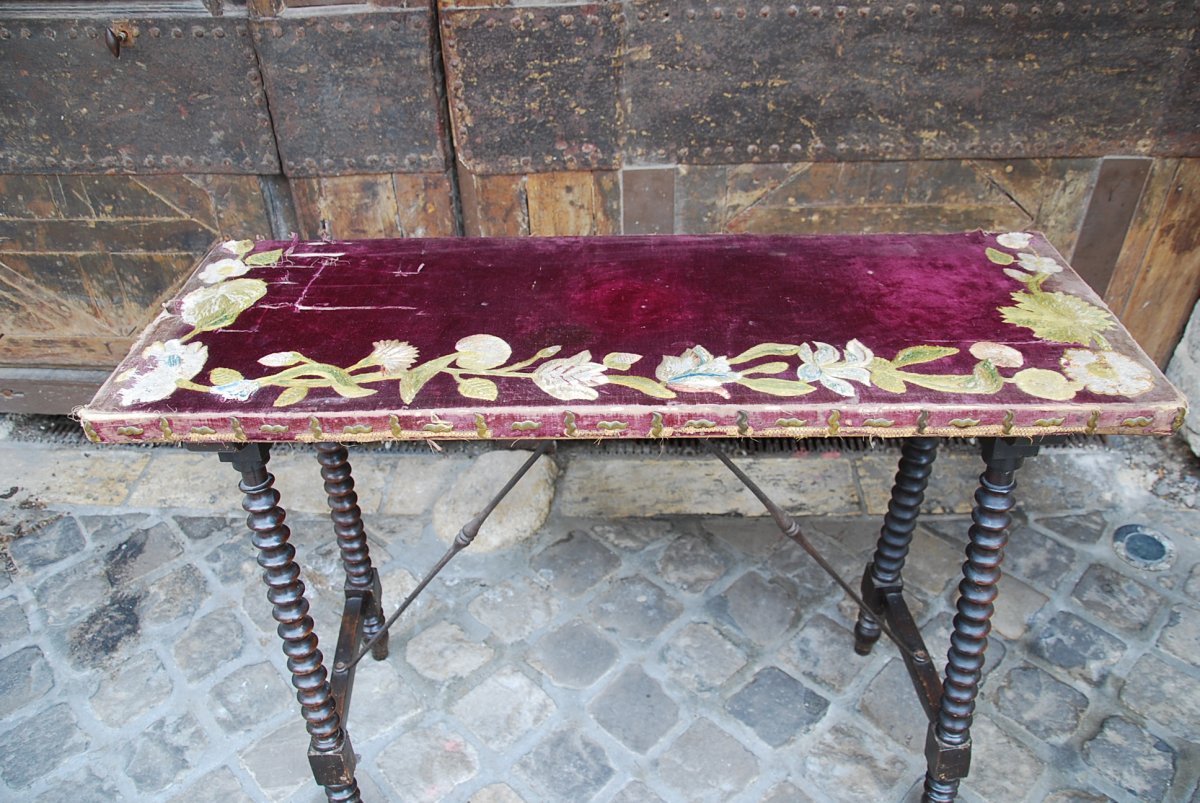 Cabinet Said Bargueno In Walnut Period 17th-photo-7